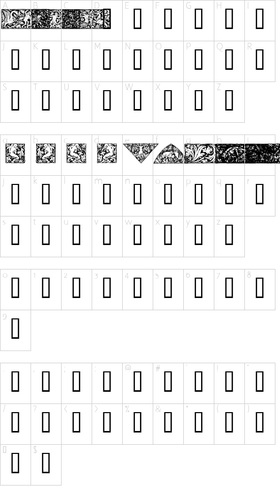 Character Map