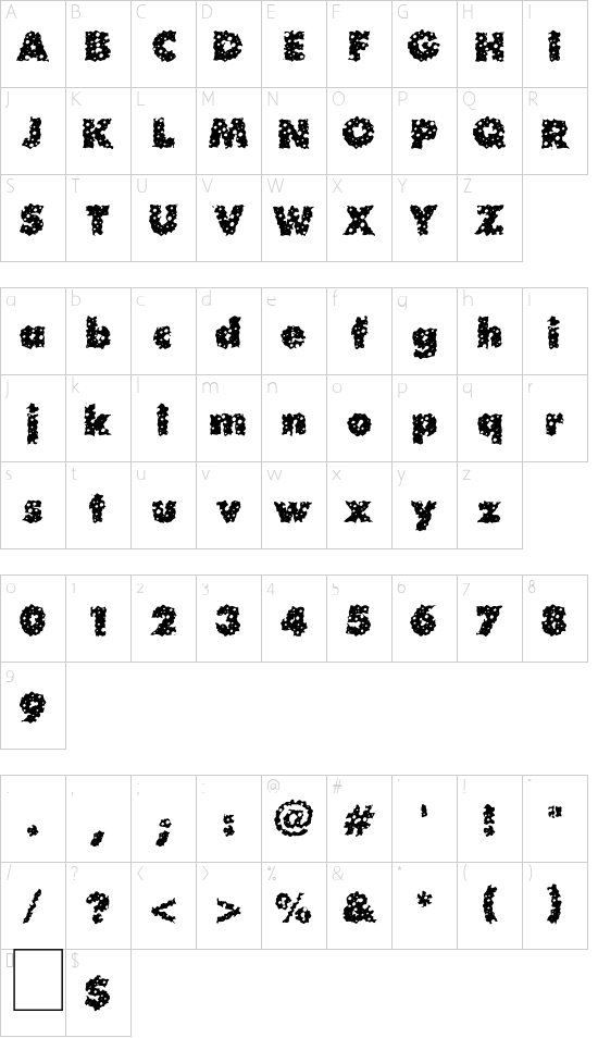 Character Map