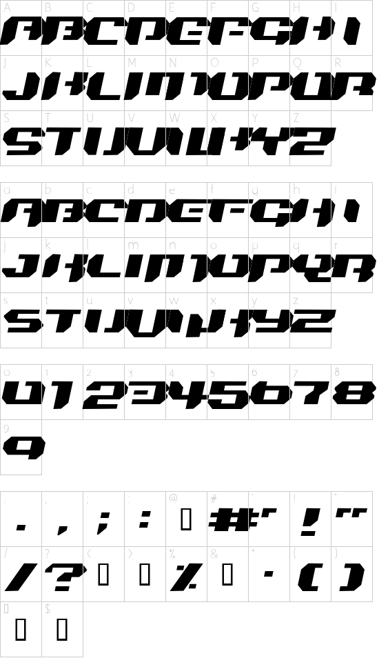 Character Map