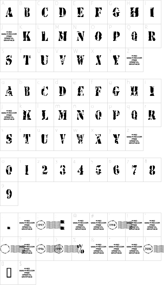 Character Map