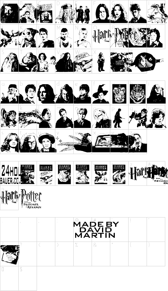 Character Map